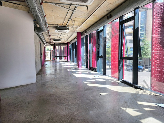 Modern office space for rent at Air Albania stadium, located on the 2nd floor of a highly sought-aft